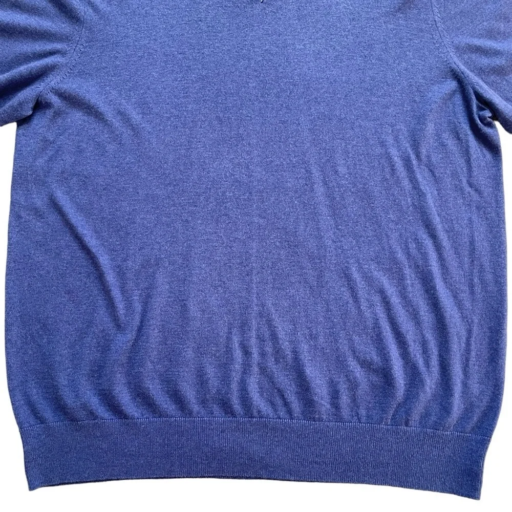 Banana Republic Luxury Blend Silk Cashmere Blend V-Neck Sweater Men’s Size XL